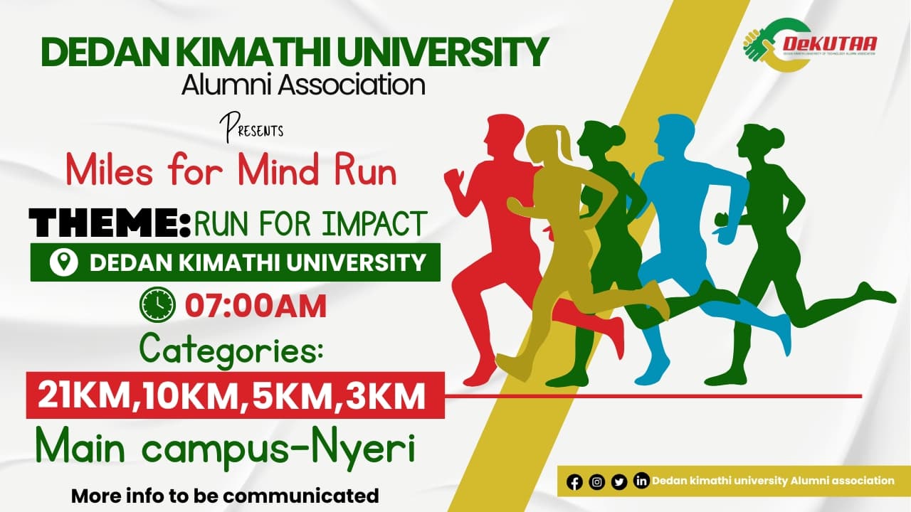 DeKUTAA Miles For Mind Run